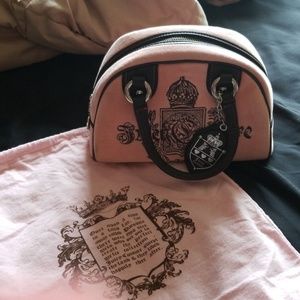 Juicy Couture Bowler Satchel Pink Purse